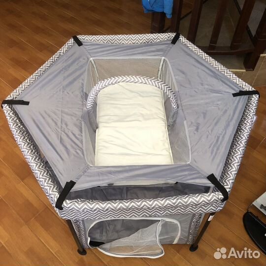 Манеж детский Forkiddy Quadro plus 2in1