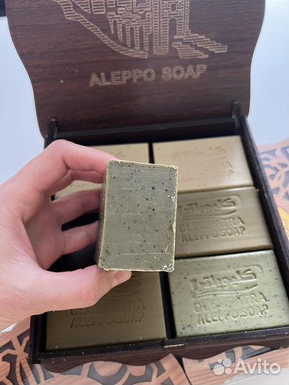 Сирийское мыло в шкатулке, Алеппское мыло