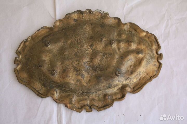 Пепельница, визитница. Бронза. Испания