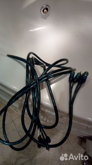 Аудио кабель.провода Gold Japan