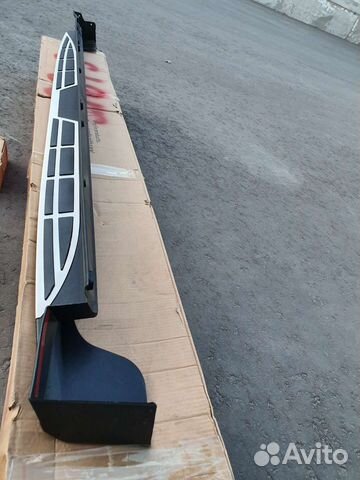 Пороги Hyundai Santa Fe 2013-2015