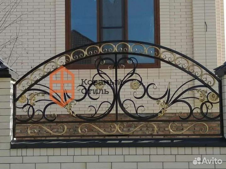 Кованый забор