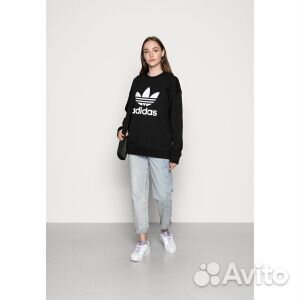 Толстовка adidas Originals, черно-белый