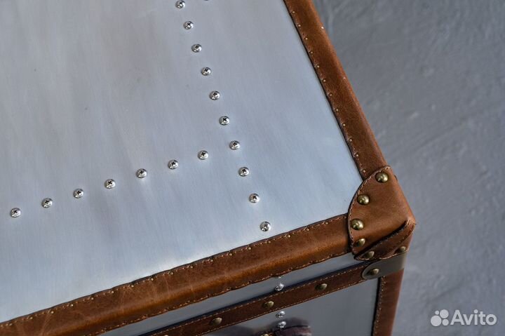 Сундук Secret Aluminum Leather Inserts
