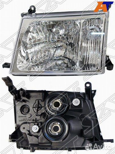 Фара toyota land cruiser 100 00-05 LH (ручная регу