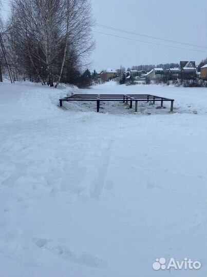 Свайно винтовой фундамент