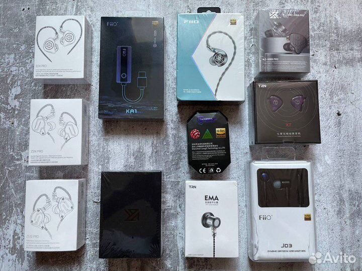 Наушники KZ / FiiO / TRN