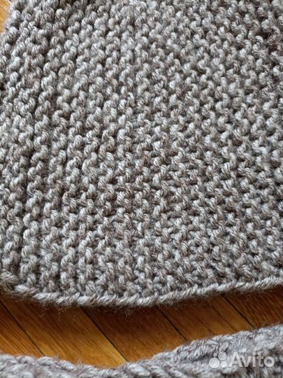 Шапка и снуд женский