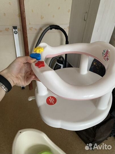 Ванночка для купания с горкой