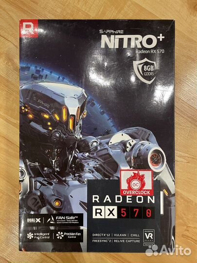 Sapphire radeon rx 570 8gb nitro+