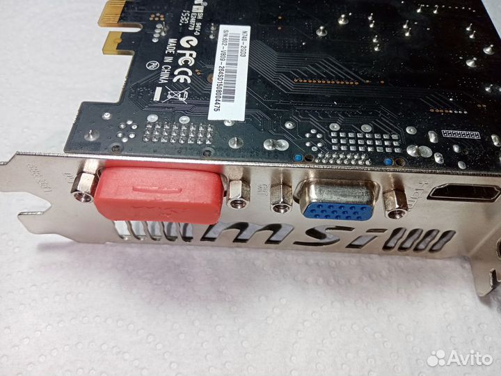 Видеокарта MSI 2Gb