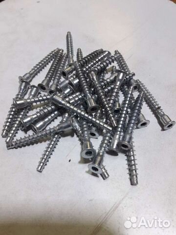 Евровинт мебельный конфирмат оцинкованный