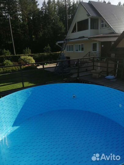 Круглый бассейн 5.5м из полипропилена 8мм
