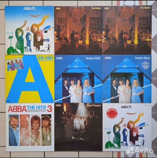 Abba 9 Lp / England / Germany / Usa