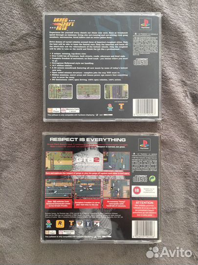 GTA коллекция Sony PlayStation 1