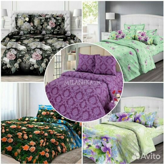 Комплект постельного белья 1,5 стальное