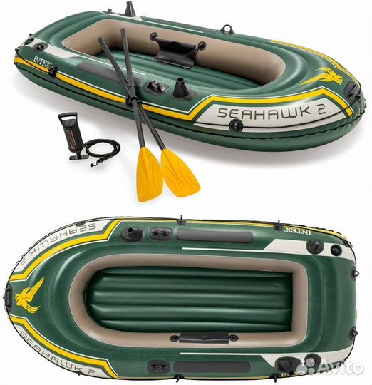 Лодка надувная Intex