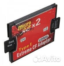 Адаптер SD to CF новый