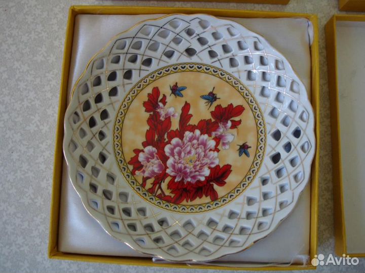 Подарочные корзинка для конфет и блюдо для фруктов