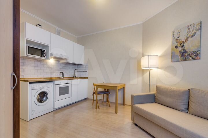 Квартира-студия, 21,6 м², 4/12 эт.