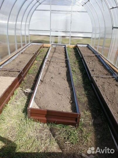 Грядка цветная 1м х 6м х 32см