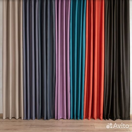 Комплект штор блэкаут Марсель готовые и на заказ
