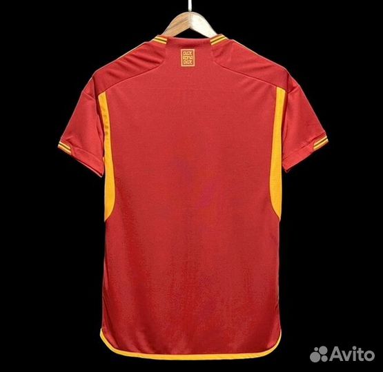 Футболка игровая фанатская Рома