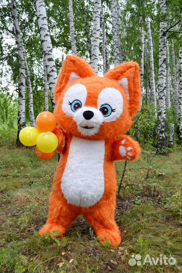 Экспресс поздравление от Лисёнка,аниматоры