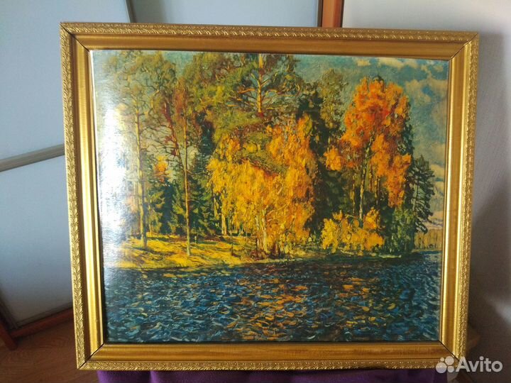 Три репродукции на картоне