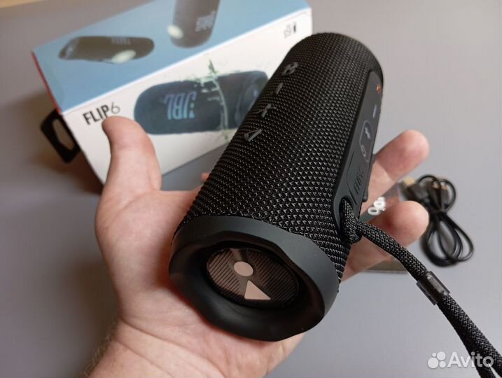 Колонка JBL Flip 6 Чёрная (Новая)