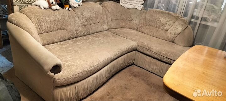 Угловой диван бу