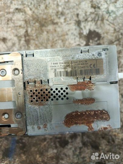 Магнитола Opel Meriva универсал 1.6 Z16XER 2008