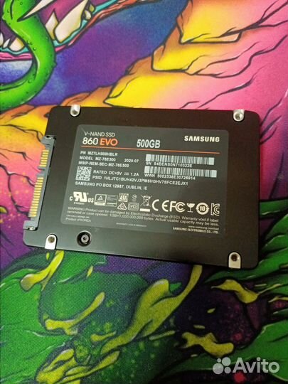 SSD 500gb Samsung evo 860