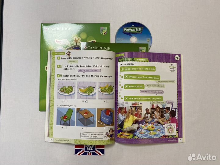 Power Up 1/ комплект (AB,HB,PB,CD) новый