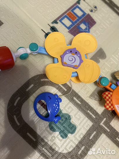 Дуга на коляску на кроватку развивающая 90см