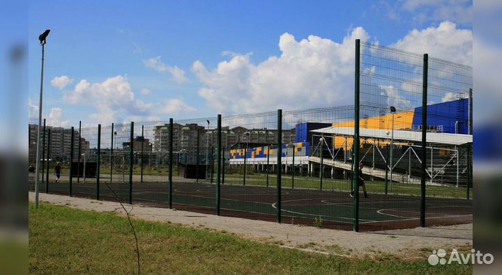 Забор из 3д сетки