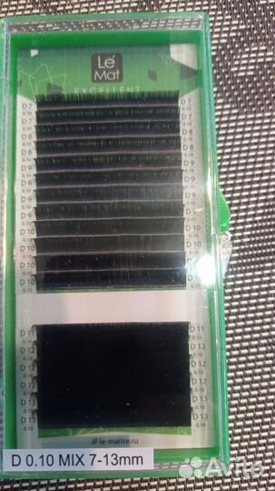 Ресницы для наращивания, материалы