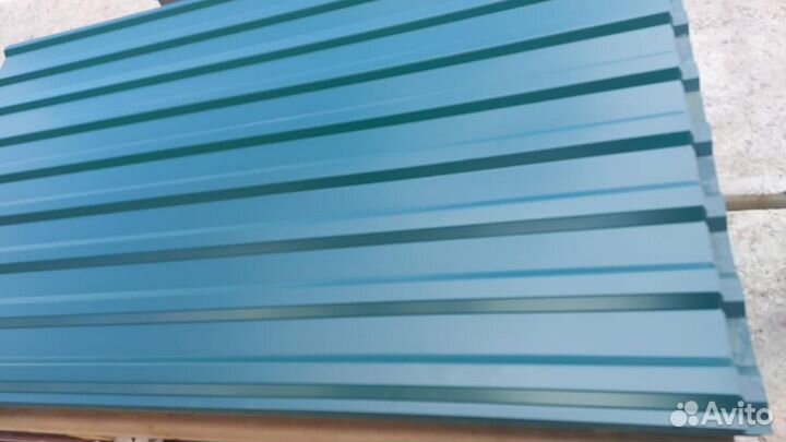 Профлист на крышу Мп20 коричневый некондиция