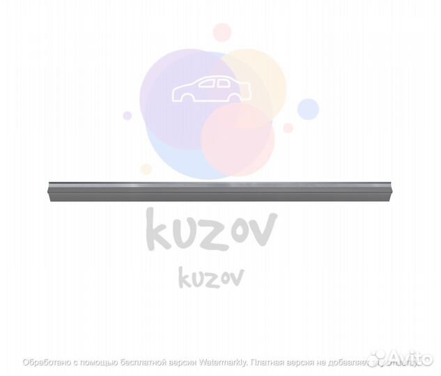 Комплект порогов на Opel Meriva 1дорест/1рест (A)