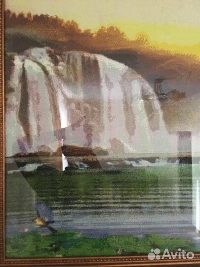 Картина вышитая крестом