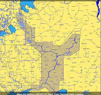 Карта для эхолота C-MAP RS-Y237 Волга, Кама, Онежс