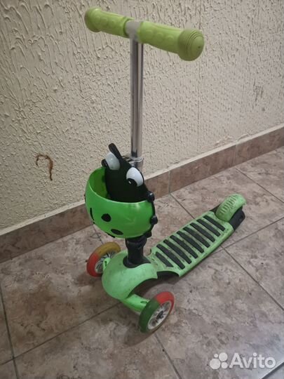 Самокат детский трехколесный scooter бу