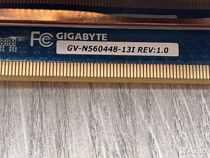 Gigabyte Geforce gtx 560 TI 448 core