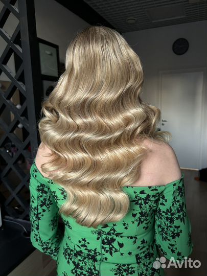 Прическа Укладка Локоны Свадебный образ