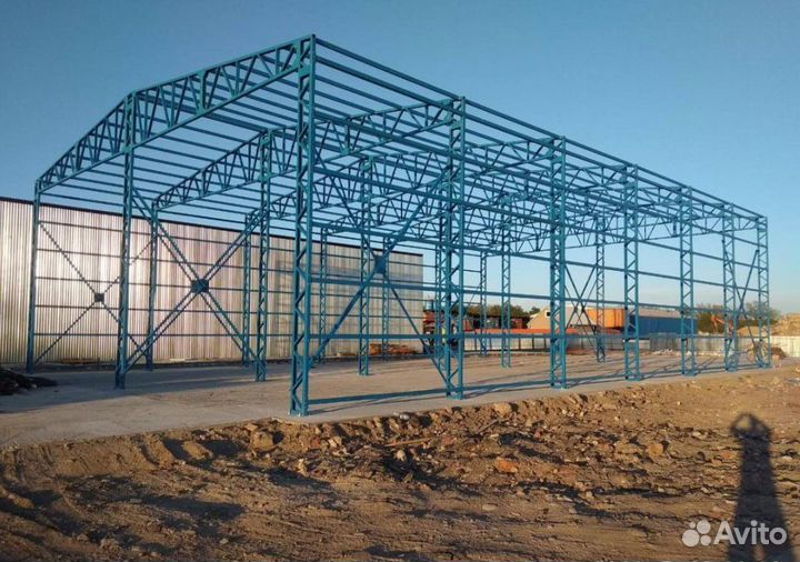 Быстровозводимые ангары, склады из сэндвич панелей