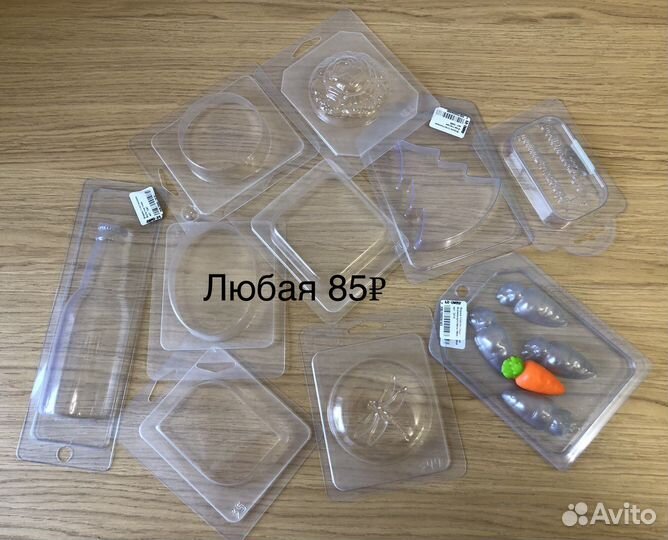 Пластиковые формы для мыла