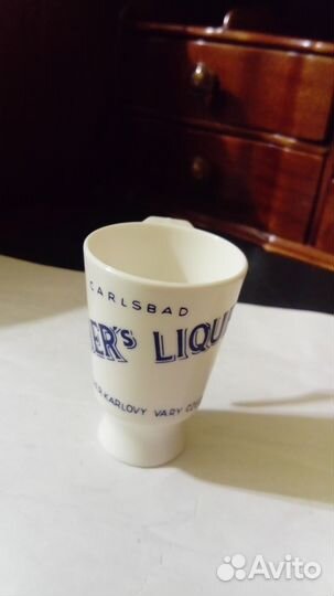 Рюмка фирменная пластик