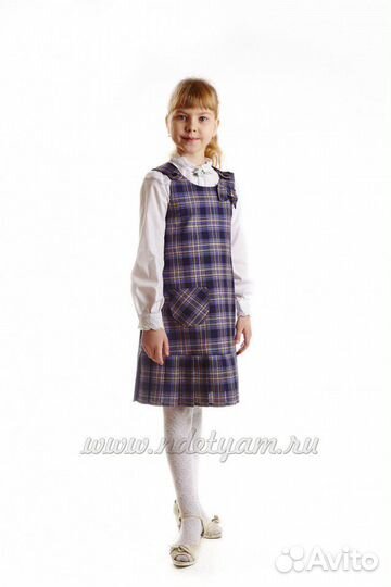 Сарафан для школы 