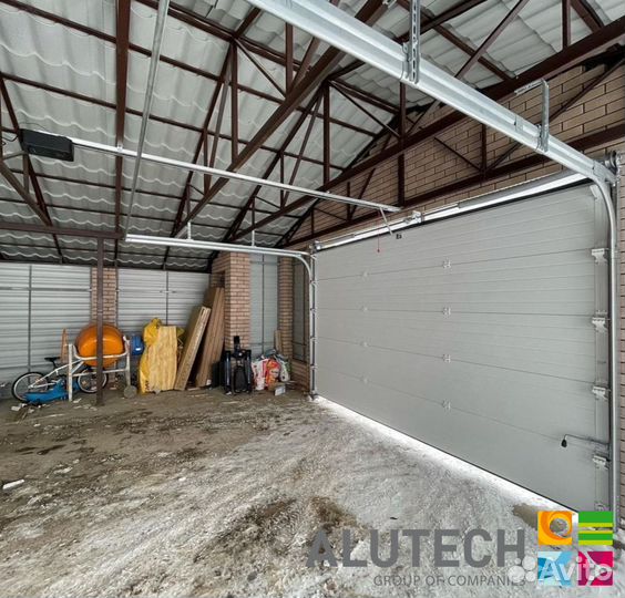 Ворота гаражные alutech