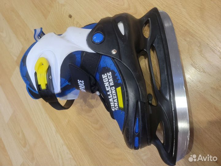 Коньки детские раздвижные 34 37